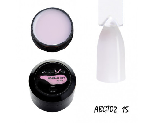 Моделюючий гель Builder Gel Thick Arpiks № 2, 15г