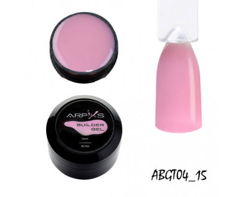 Моделюючий гель Builder Gel Thick Arpiks № 4, 15г