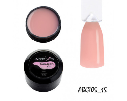 Моделюючий гель Builder Gel Thick Arpiks № 5, 15г