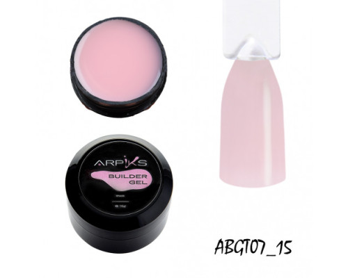 Моделюючий гель Builder Gel Thick Arpiks № 7, 15г