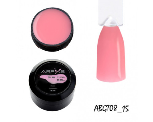 Моделюючий гель Builder Gel Thick Arpiks № 8, 15г