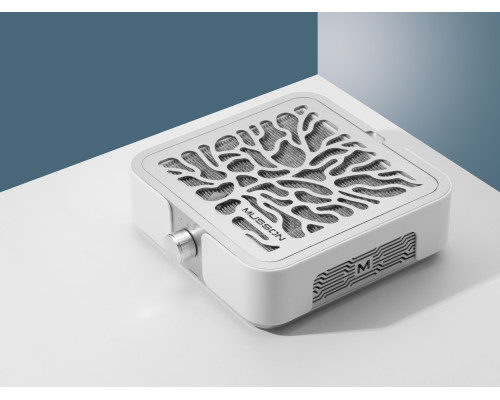 Витяжка MUSSON X3 SILVER з вугільним НЕРА-фільтром 72W для манікюру та педикюру