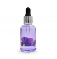 Олія для кутикули з піпеткою з ароматом квітів "Purple Cuticle oil" 50 мл.