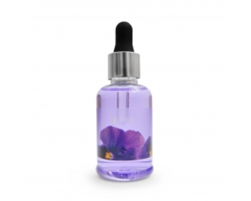 Олія для кутикули з піпеткою з ароматом квітів "Purple Cuticle oil" 50 мл.