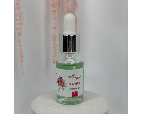 NailApex Cuticle Oil олійка для нігтів і кутикули Flower (квітковий), 12г