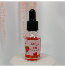NailApex Cuticle Oil олійка для нігтів і кутикули Kiss (полуниця), 12г