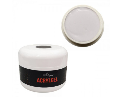 NailApex Акрігель Білий White 30 грам