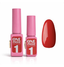 Pink gel polish One Phase №01, 6мл - однофазний гель лак