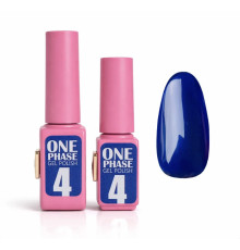 Pink gel polish One Phase №04, 6мл - однофазний гель лак