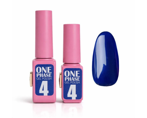 Pink gel polish One Phase №04, 6мл - однофазний гель лак