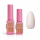 Pink gel polish One Phase №10, 6мл - однофазний гель лак