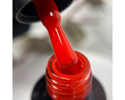 Pink gel polish Summer Collection №02, 6мл - яскраво-червоний «Ferrari»