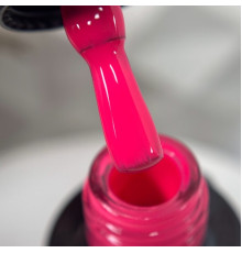 Pink gel polish Summer Collection №06, 6мл - яскраво малиновий колір