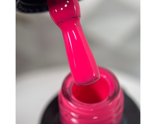 Pink gel polish Summer Collection №06, 6мл - яскраво малиновий колір