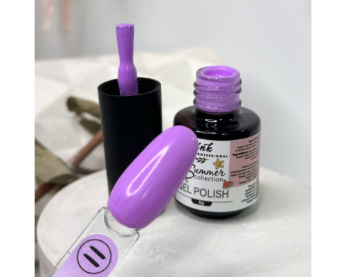 Pink gel polish Summer Collection №11, 6мл - світлий бузок