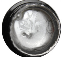 Pink Металізована гель-фарба Metal Paint 5г - срібна
