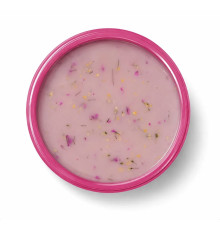Pink Flower gel Nude 30g №12 - бежево молочна основа з рожевими та жовтими квітами