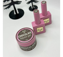 Pink ChocoLate Liquid Gel 30 мл - рідкий моделюючий гель шоколадного кольору