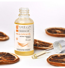 Shelly ОЛІЯ ДЛЯ НІГТІВ І КУТИКУЛИ З ЕКСТРАКТОМ ГРЕЙПФРУТУ ТА ВІТАМІНОМ А SHELLY 30 МЛ