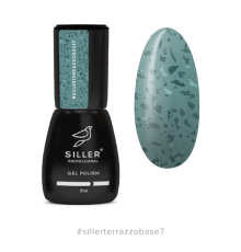 Siller Terrazzo Base камуфлююча база для нігтів №007, 8 мл
