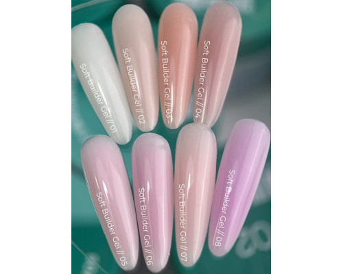 Гель Siller Soft Builder Gel № 01, 15 мл