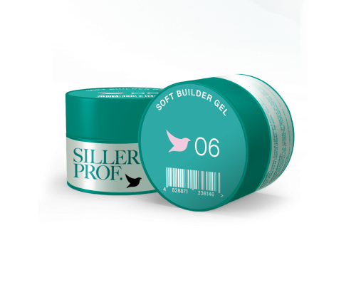 Гель Siller Soft Builder Gel № 06, 15 мл