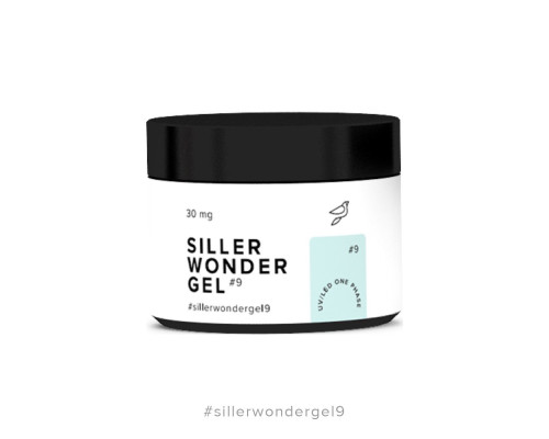 Siller Wonder Gel №09 – гель (ніжно-м’ятний), 30мл
