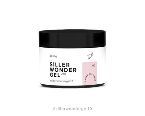 Siller Wonder Gel №10 – гель (рожева хмара), 30 мл