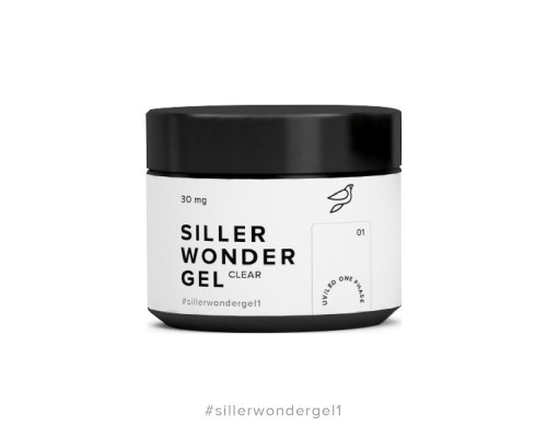 Siller Wonder Gel CLEAR №01 – гель прозорий, 30мг