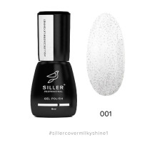 Siller Cover Base Milky Shine №001, 8мл