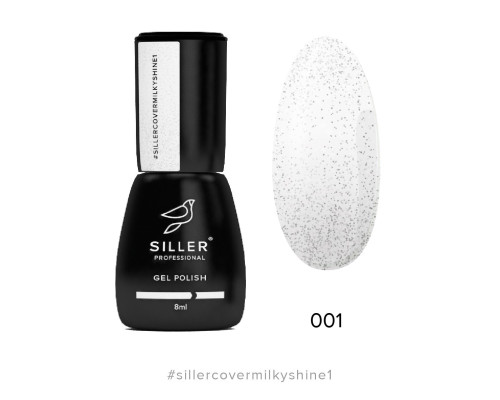 Siller Cover Base Milky Shine №001, 8мл
