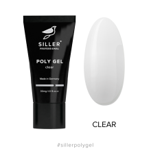  Siller Poly Gel CLEAR прозорий, 30мл
