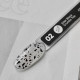  Siller Black Crumbs Top без липкого шару з УФ фільтрами з крихтою №002, 8мл 