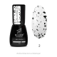  Siller Black Crumbs Top без липкого шару з УФ фільтрами з крихтою №002, 8мл 