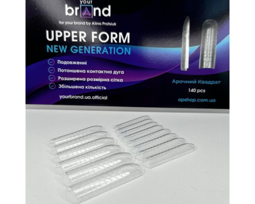 Верхні форми NEW Арочний КВАДРАТ Your Brand 