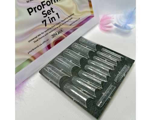 Верхні форми ProForm Set 7 in 1 Your Brand