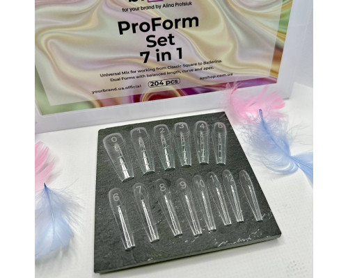 Верхні форми ProForm Set 7 in 1 Your Brand