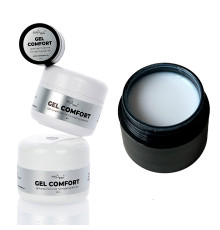 NailApex Гель COMFORT GEL №04 молочний, 30г