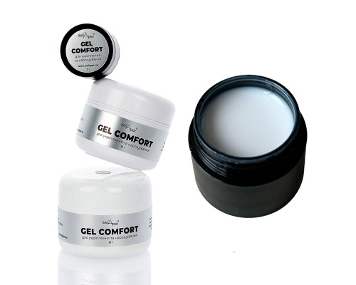 NailApex Гель COMFORT GEL №4 молочний, 30г