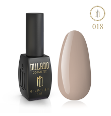 Milano Гель лак №018, 8мл
