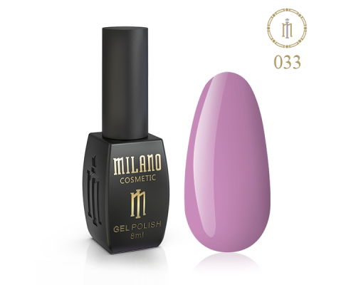 Milano Гель лак №033, 8мл
