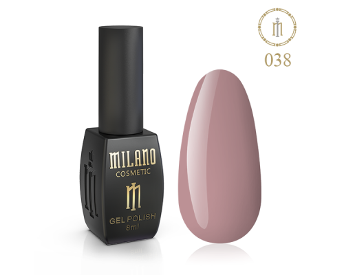 Milano Гель лак №038, 8мл