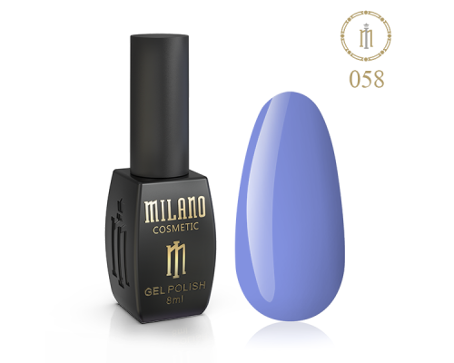 Milano Гель лак №058, 8мл