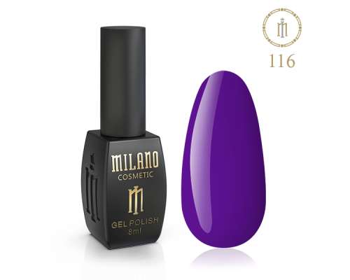 Milano Гель лак №116, 8мл