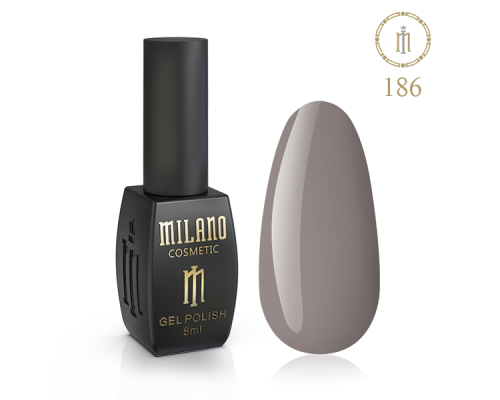Milano Гель лак №186, 8мл