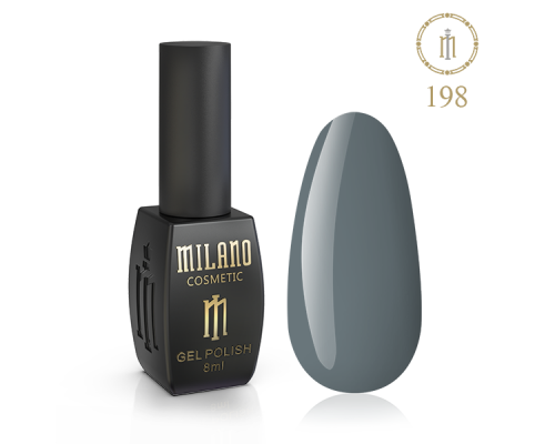 Milano Гель лак №198, 8мл