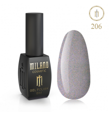 Milano Гель лак №206, 8мл