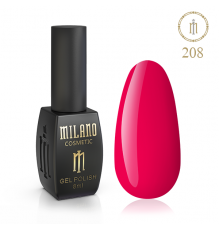 Milano Гель лак №208, 8мл