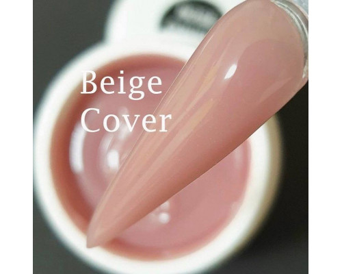 NailApex Полігель BEIGE COVER, 30мл (бежевий камуфляж)