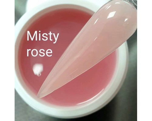 NailApex Полігель Misty Rose, 30мл (темно-рожевий камуфляж)